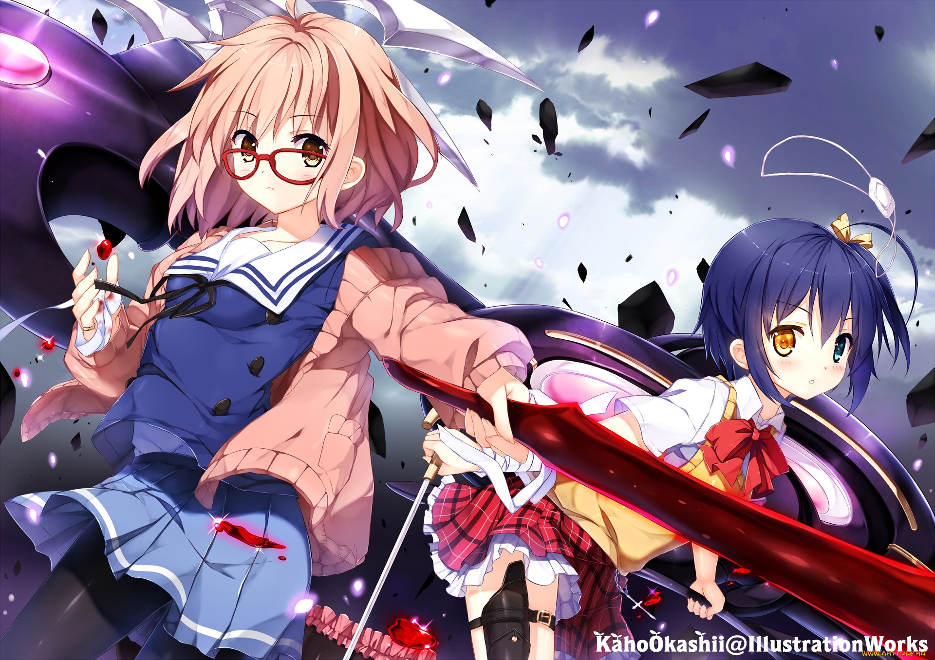 , kyoukai no kanata, , , 